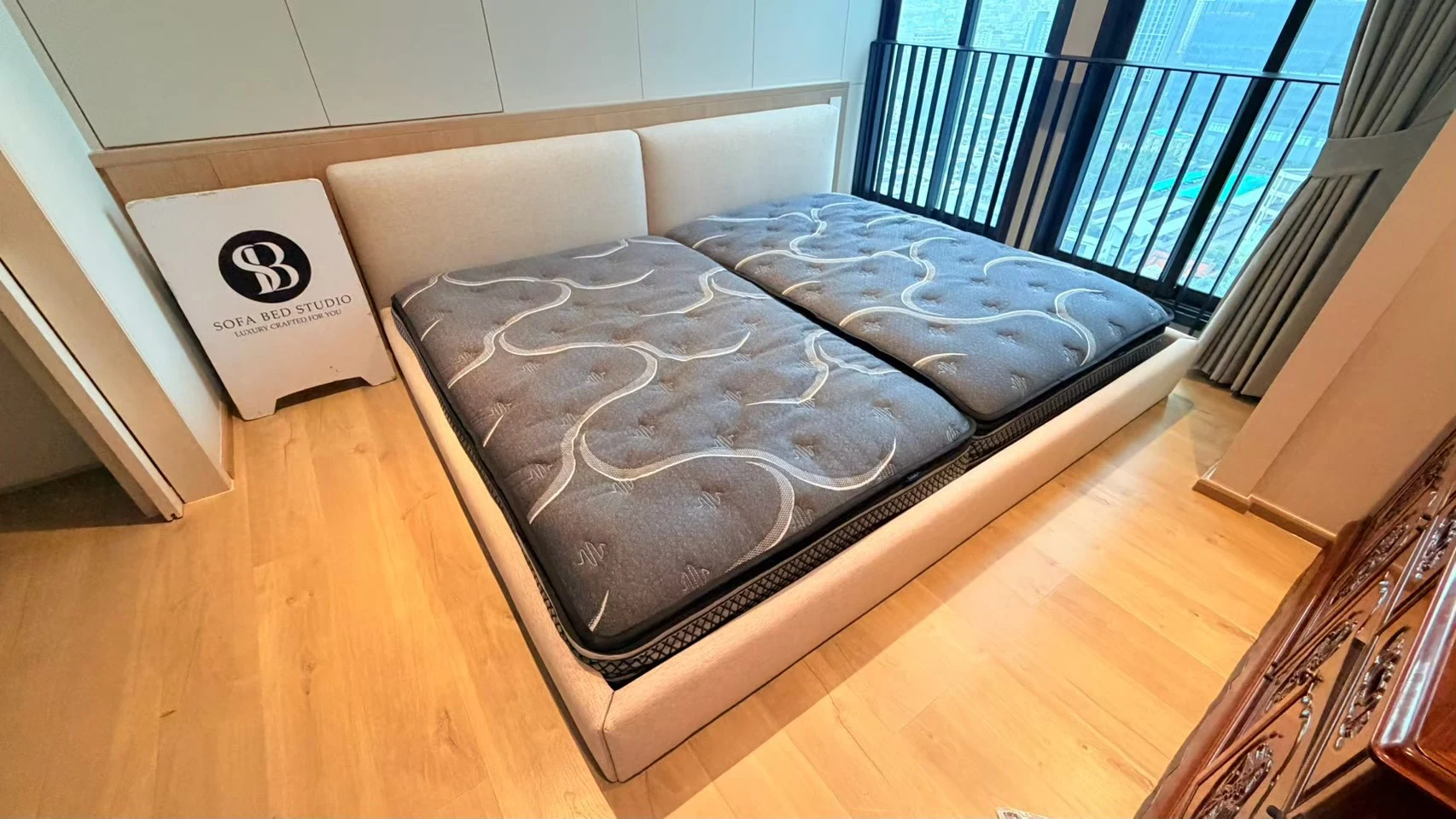 เตียง 10 ฟุตสั่งทำ · ผลงานจริงของ Sofa Bed Studio · BED-10FT