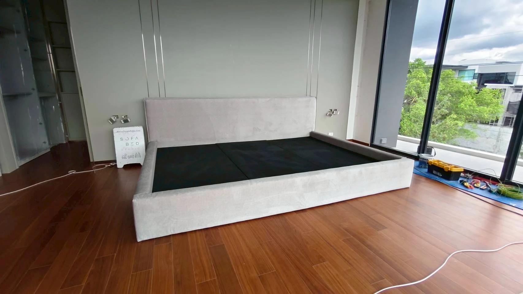 เตียง 9.5 ฟุตสั่งทำ · ผลงานจริงของ Sofa Bed Studio · BED-9-5FT