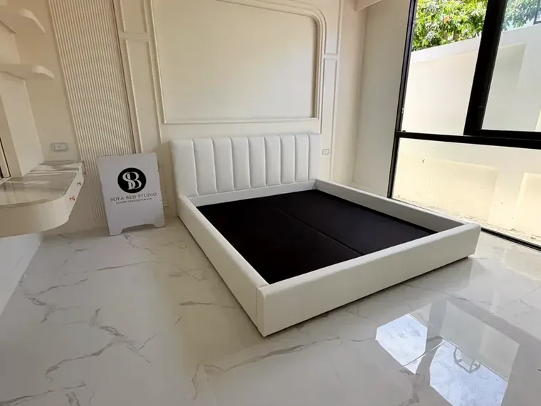 Vertical Lined completed by Sofa Bed Studio