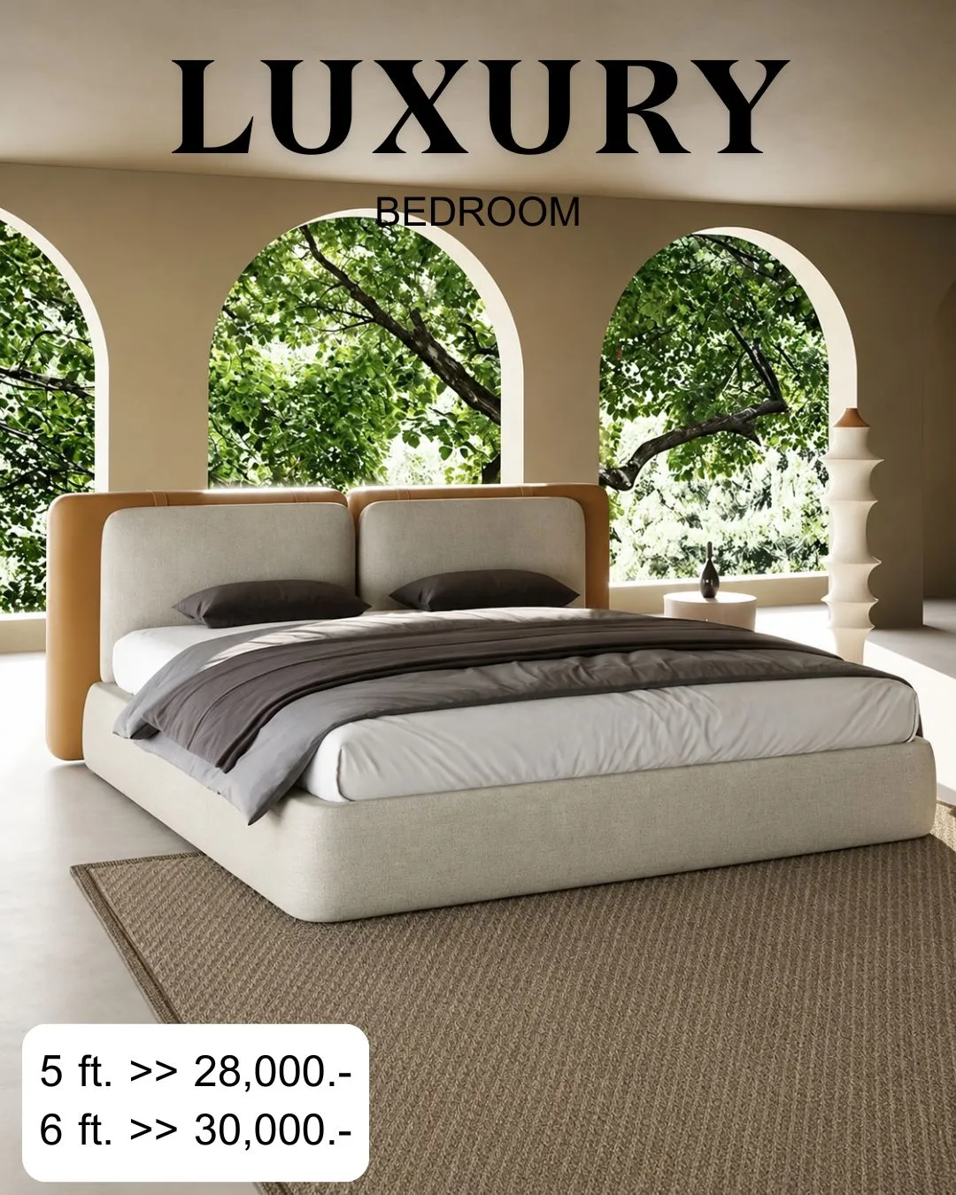 แบบเตียง Quiet Luxury สั่งทำ Sofa Bed Studio