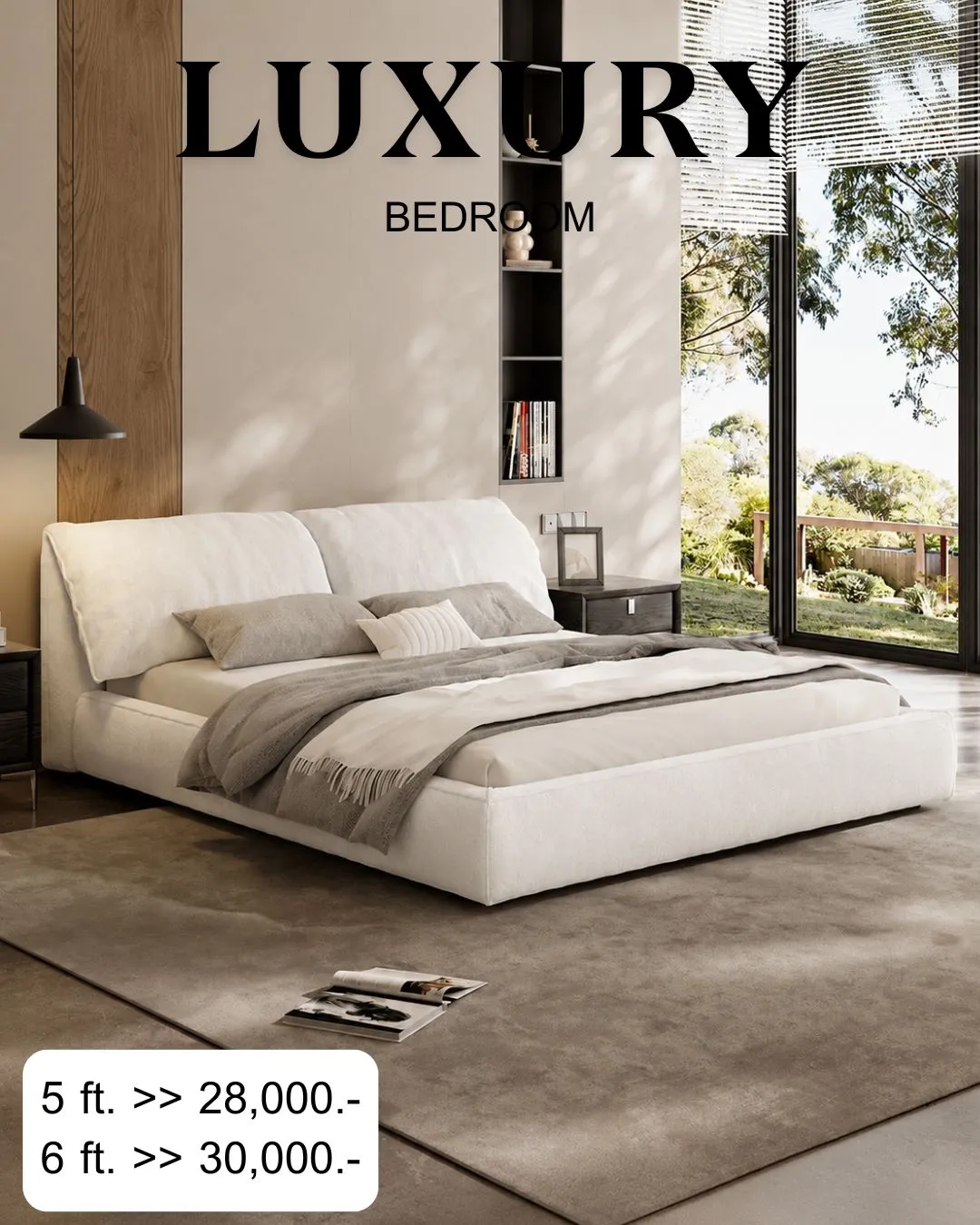 แบบเตียง Quiet Luxury สั่งทำ Sofa Bed Studio