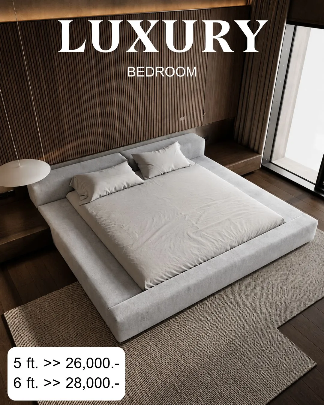 แบบเตียง Quiet Luxury สั่งทำ Sofa Bed Studio
