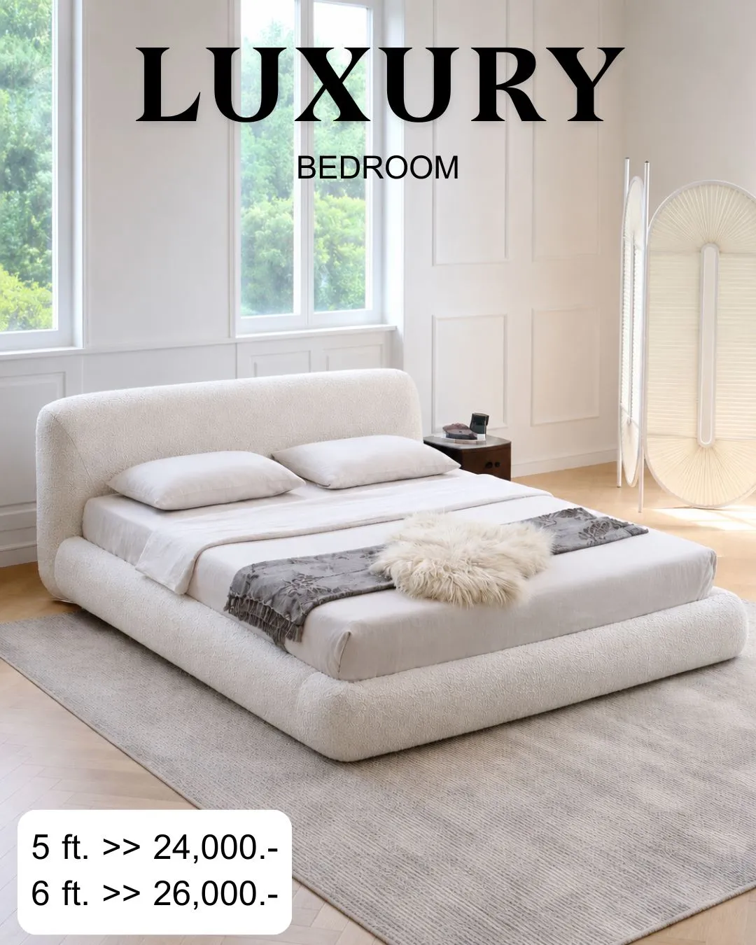 แบบเตียง Quiet Luxury สั่งทำ Sofa Bed Studio