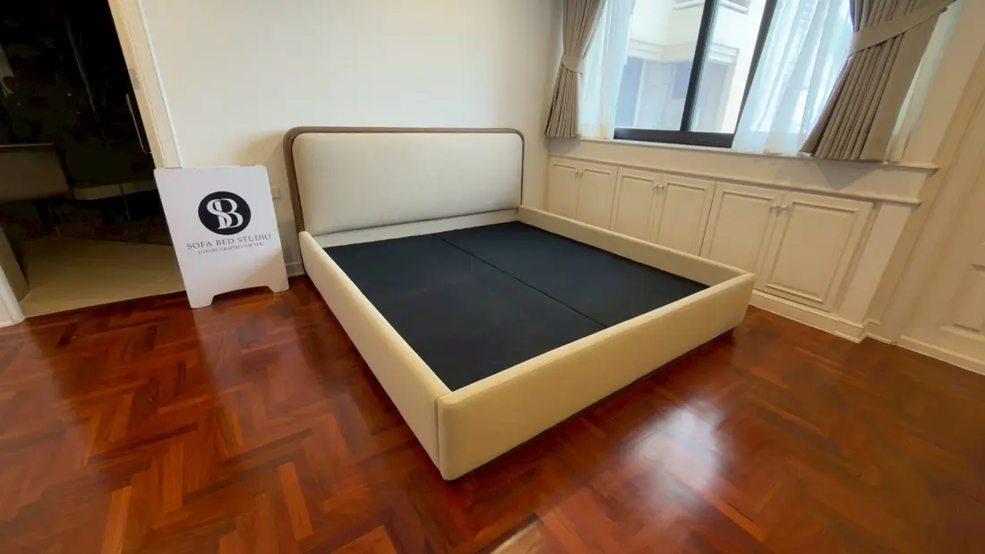 ผลงานหัวเตียงทรงโค้ง Sofa Bed Studio