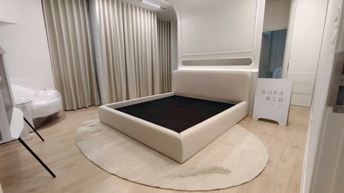 ผลงานหัวเตียงทรงโค้ง Sofa Bed Studio