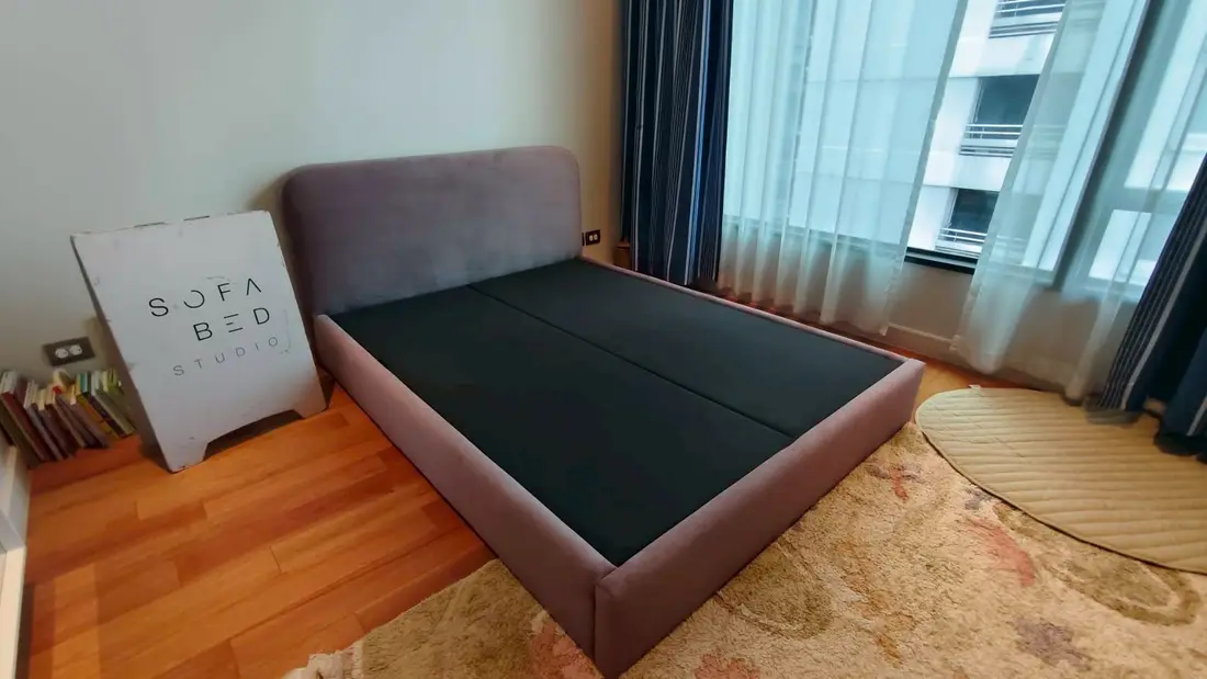 ผลงานหัวเตียงทรงโค้ง Sofa Bed Studio