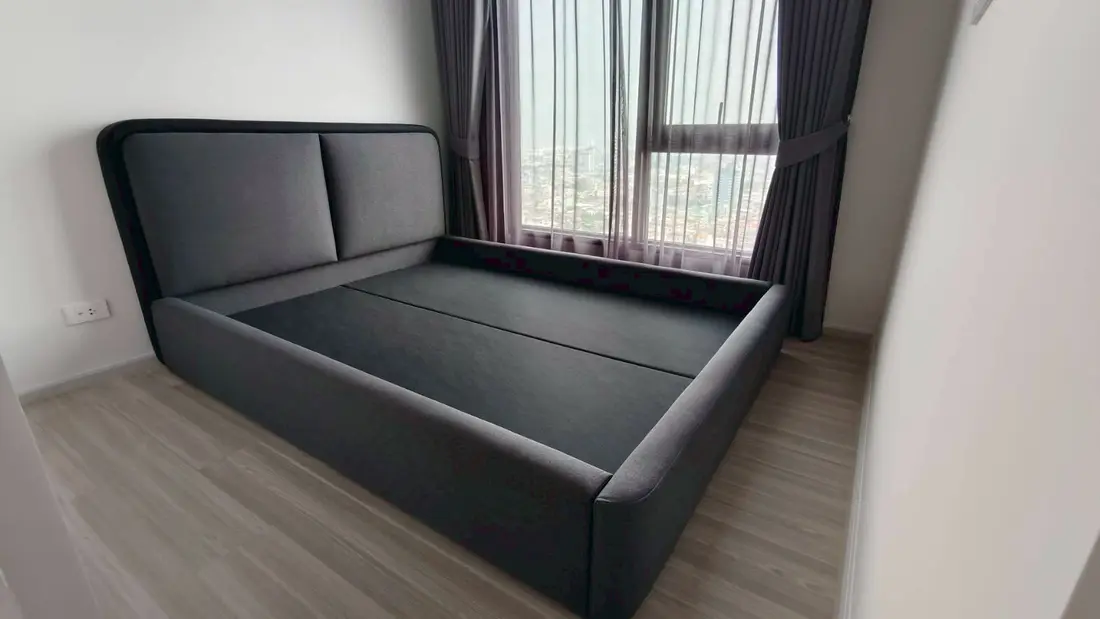 ผลงานหัวเตียงทรงโค้ง Sofa Bed Studio