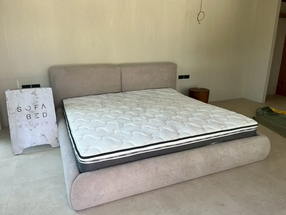ผลงานหัวเตียงพาแนลคู่ Sofa Bed Studio