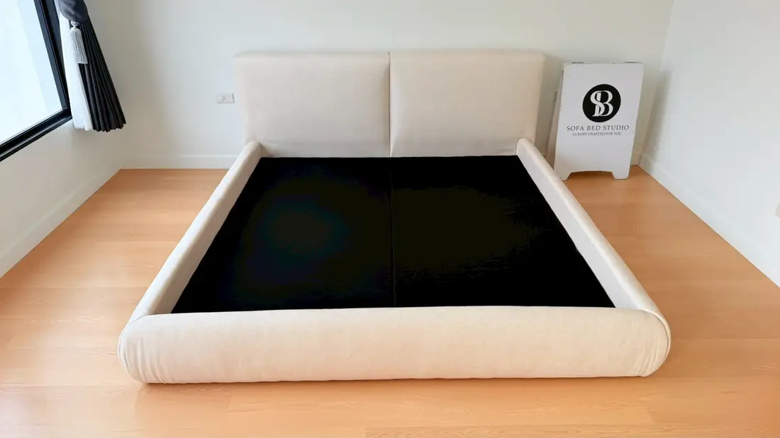 ผลงานหัวเตียงพาแนลคู่ Sofa Bed Studio