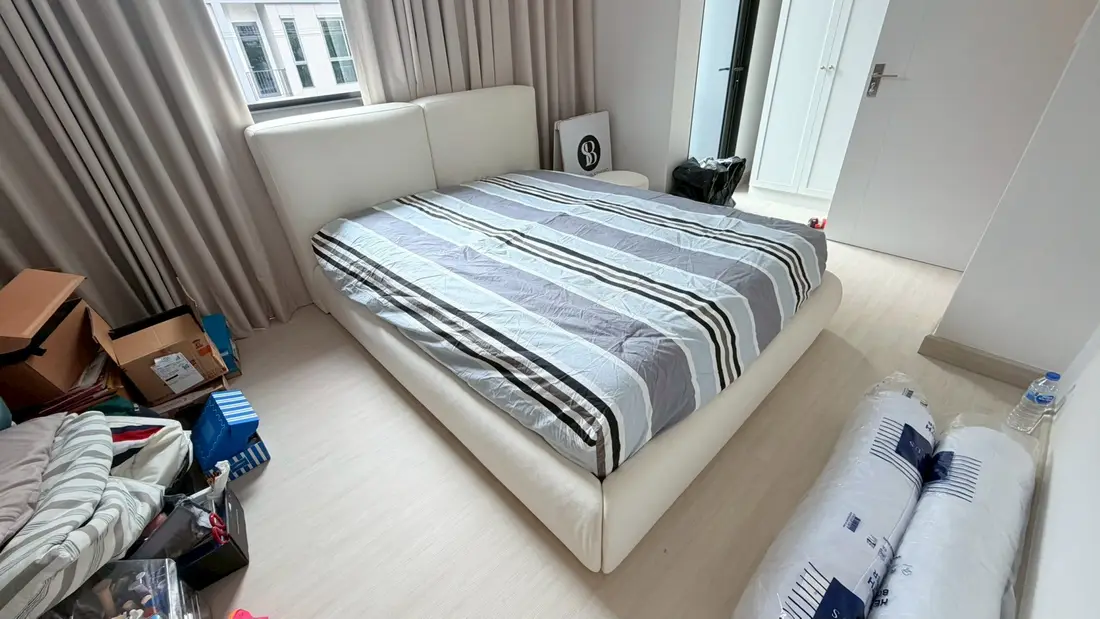 ผลงานหัวเตียงพาแนลคู่ Sofa Bed Studio