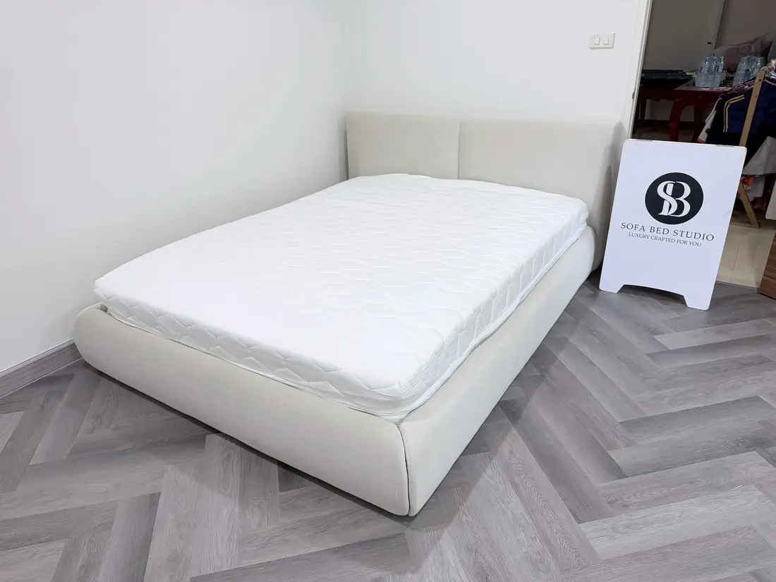 ผลงานหัวเตียงพาแนลคู่ Sofa Bed Studio