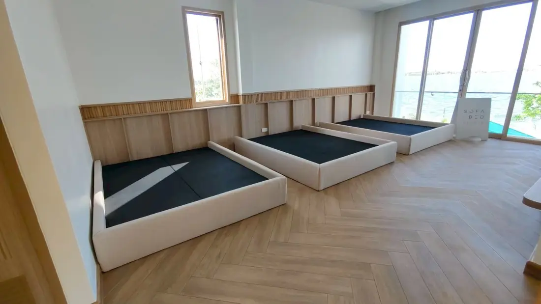 ผลงานฐานเตียง Sofa Bed Studio