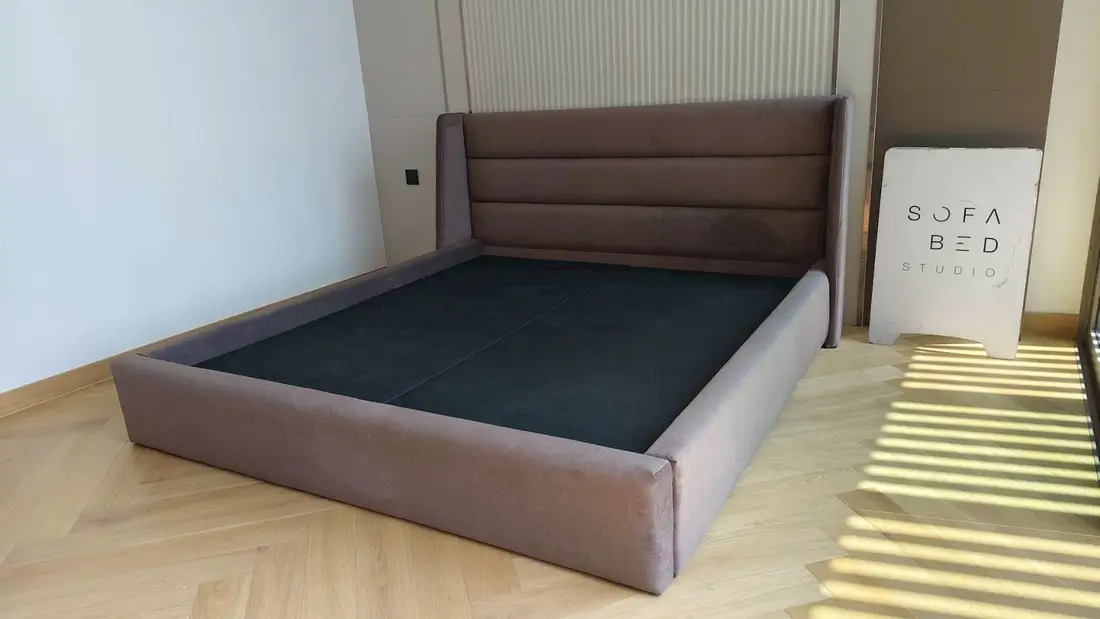 ผลงานเตียงหัวปีกนก Wingback Sofa Bed Studio