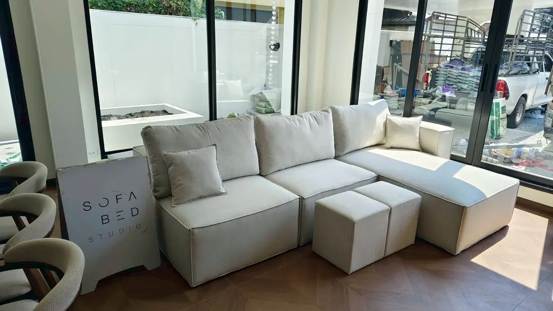 ผลงานโซฟา 2 ด้าน Sofa Bed Studio