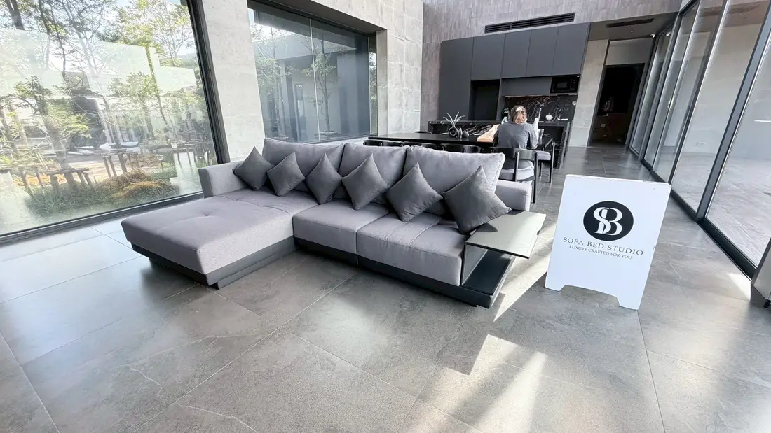 ผลงานโซฟาหรู Luxury Sofa Bed Studio