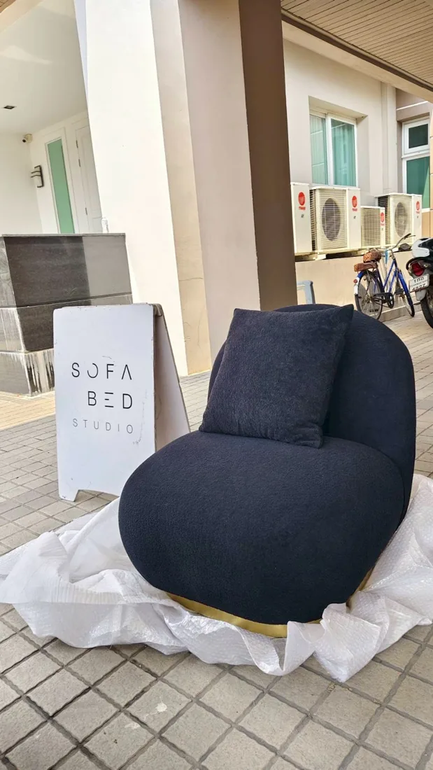 อาร์มแชร์สั่งทำ ผลงานจริง Sofa Bed Studio ภาพที่ 19