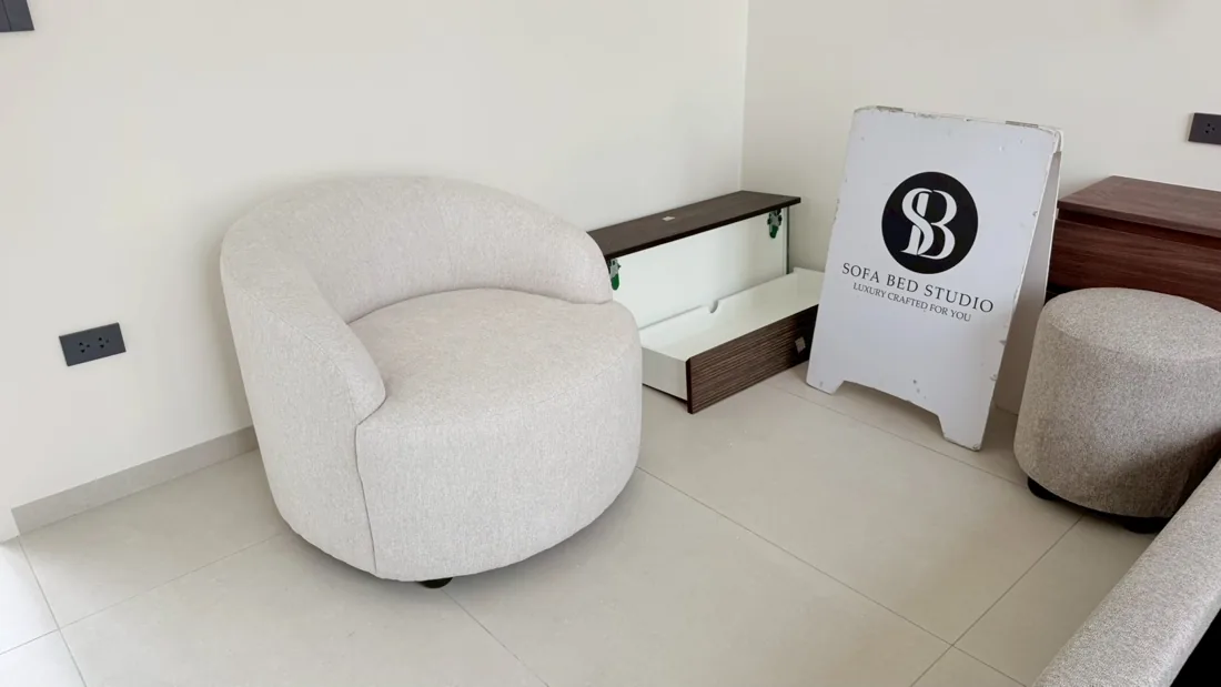 อาร์มแชร์สั่งทำ ผลงานจริง Sofa Bed Studio ภาพที่ 20