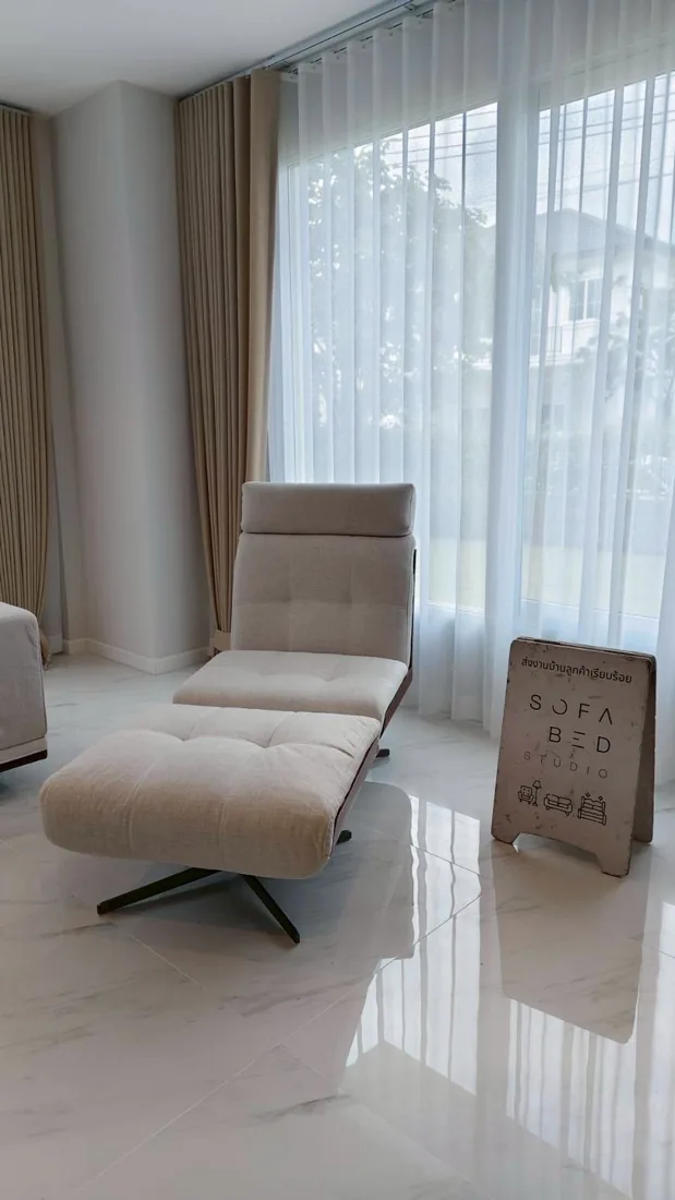 อาร์มแชร์สั่งทำ ผลงานจริง Sofa Bed Studio ภาพที่ 7