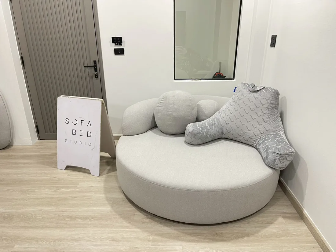 อาร์มแชร์สั่งทำ ผลงานจริง Sofa Bed Studio ภาพที่ 9