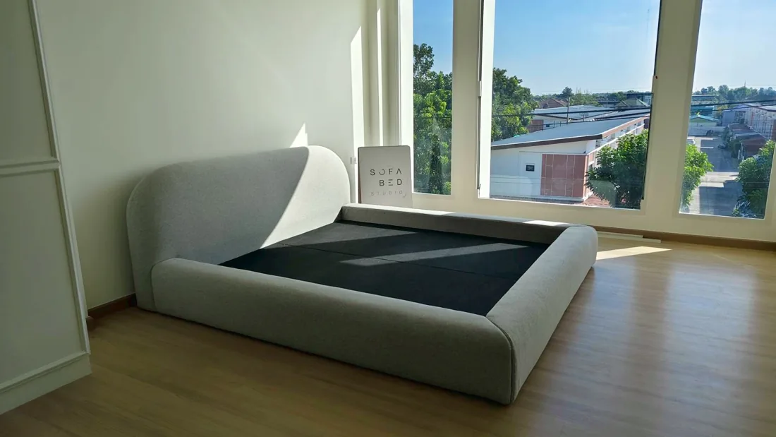Curved Headboard completed by Sofa Bed Studio, image 11