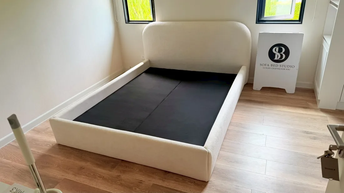 Curved Headboard completed by Sofa Bed Studio, image 17