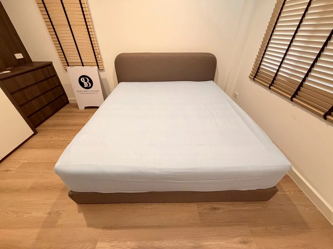 Curved Headboard completed by Sofa Bed Studio, image 22