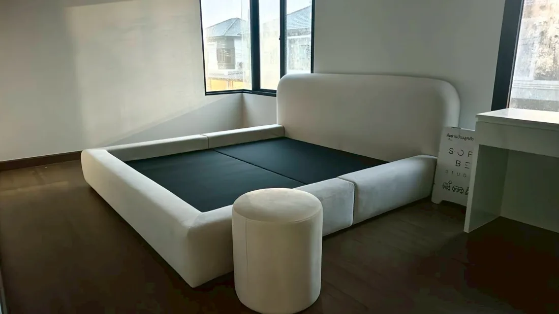 Curved Headboard completed by Sofa Bed Studio, image 23