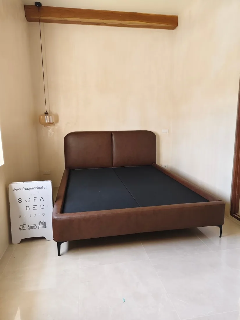 Curved Headboard completed by Sofa Bed Studio, image 3