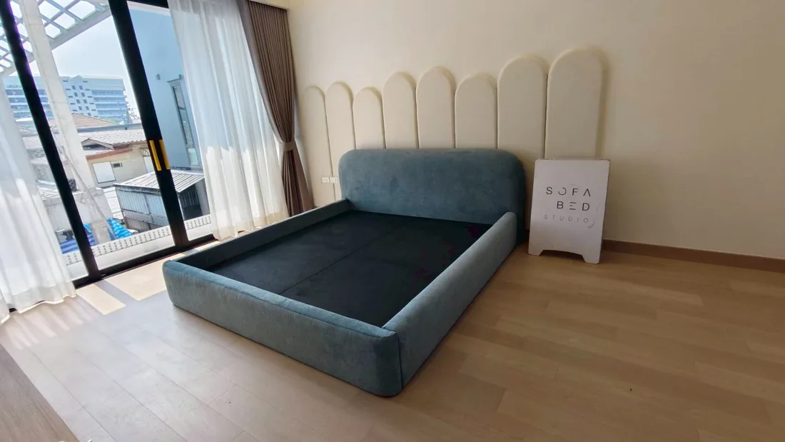Curved Headboard completed by Sofa Bed Studio, image 30