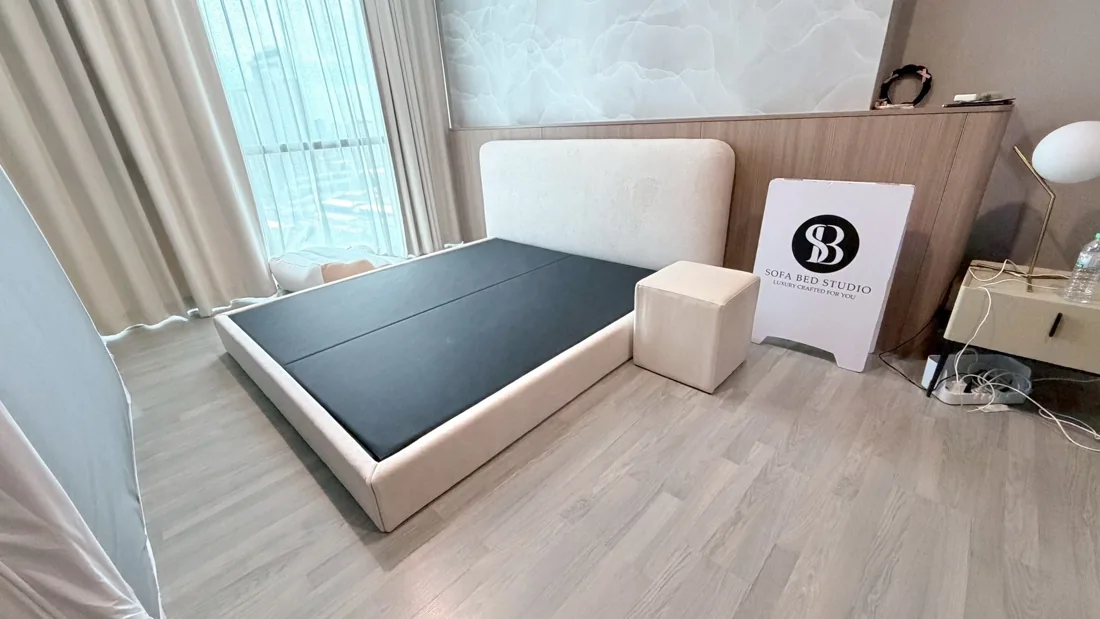 Curved Headboard completed by Sofa Bed Studio, image 40