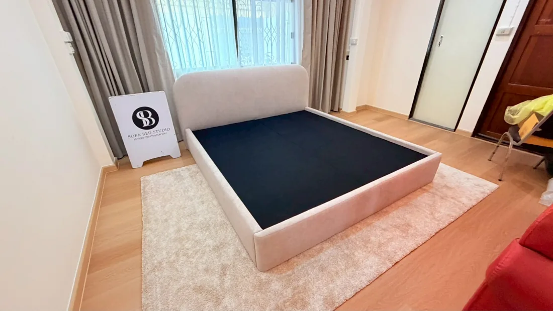 Curved Headboard completed by Sofa Bed Studio, image 42