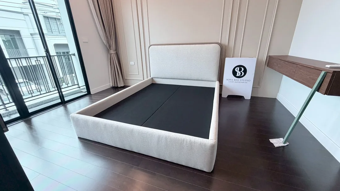 Curved Headboard completed by Sofa Bed Studio, image 44