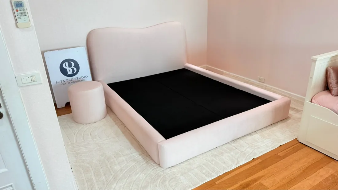 Curved Headboard completed by Sofa Bed Studio, image 48