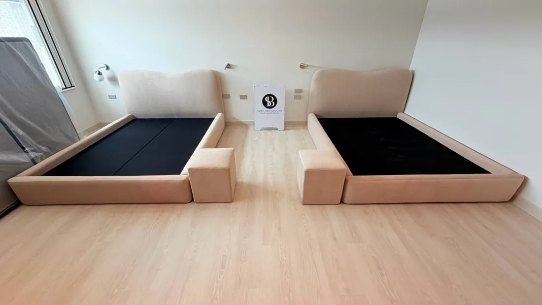 Curved Headboard completed by Sofa Bed Studio, image 54