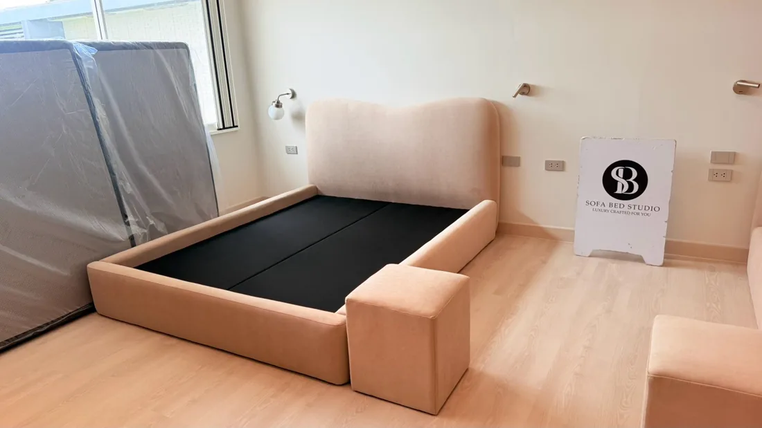 Curved Headboard completed by Sofa Bed Studio, image 55