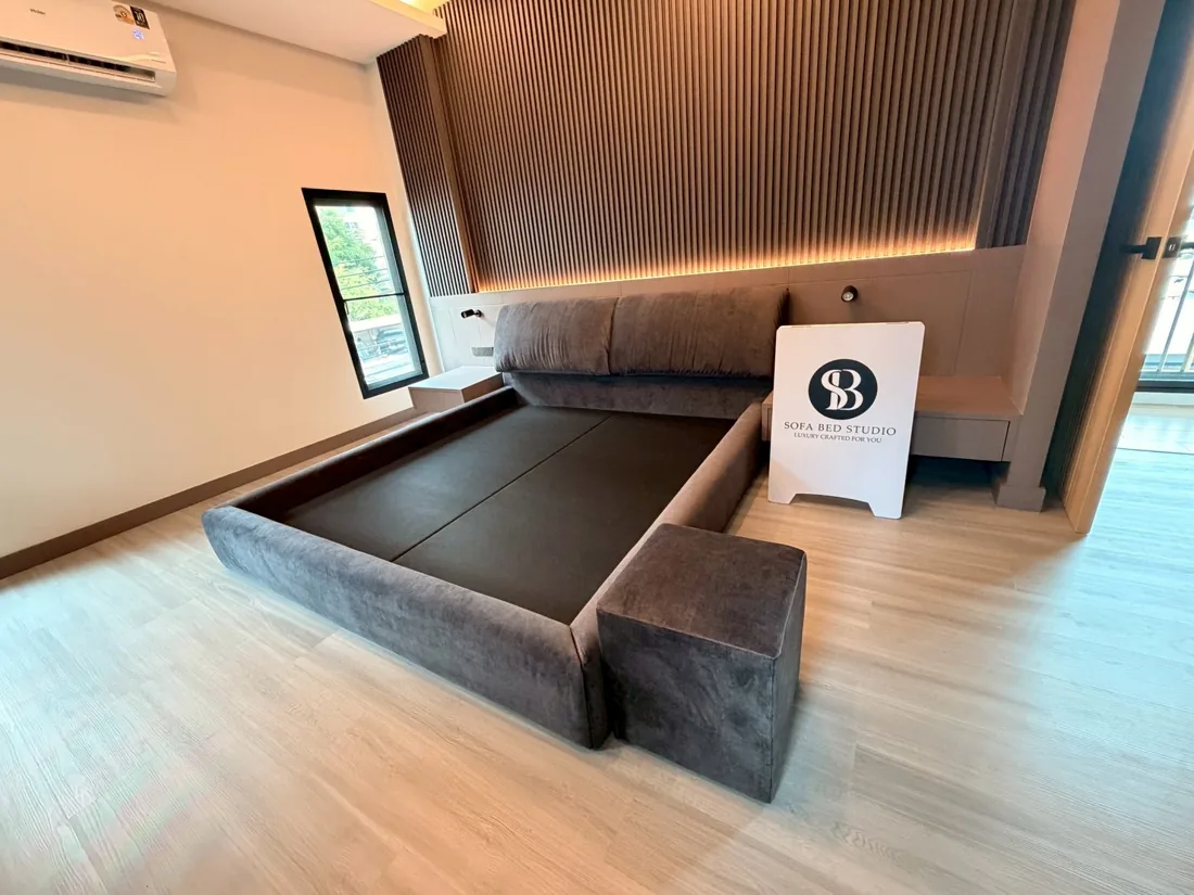 Pillow Headboard completed by Sofa Bed Studio, image 11