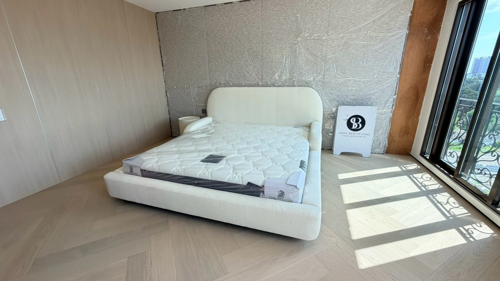 เตียงดีไซน์พิเศษ ผลงานสั่งทำจริงโดย Sofa Bed Studio · UN-004