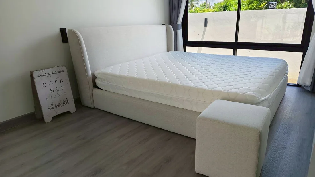 Wingback Bed completed by Sofa Bed Studio, image 20