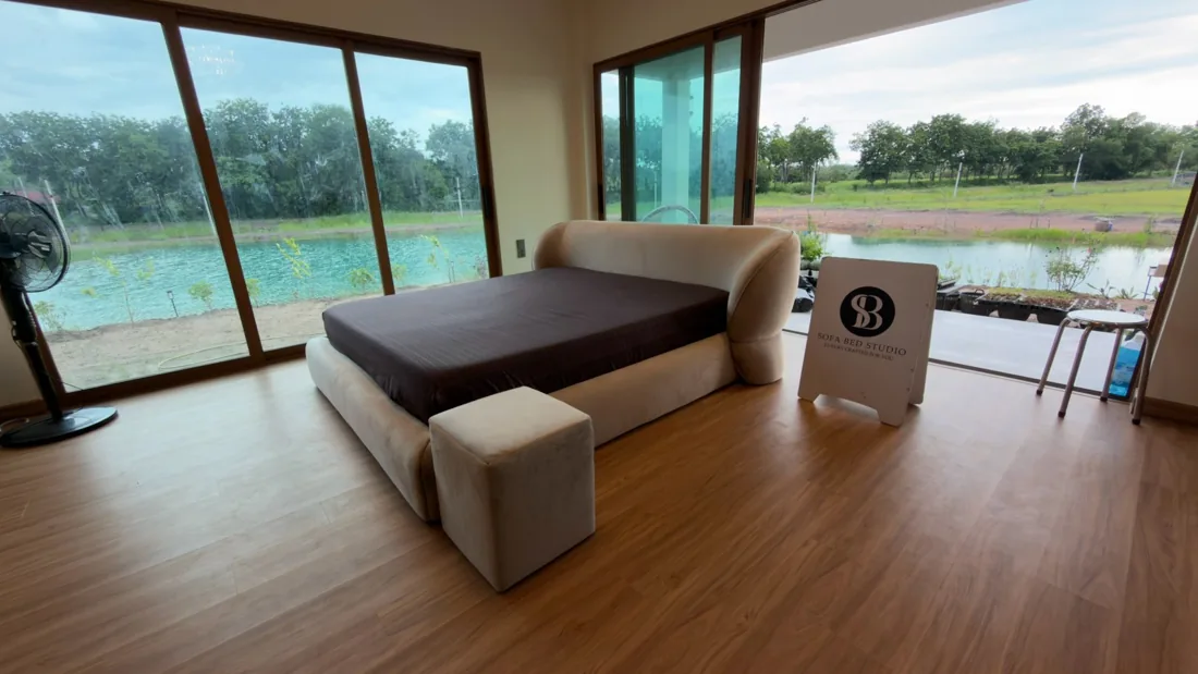 Wingback Bed completed by Sofa Bed Studio, image 21