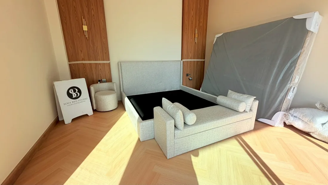 Wingback Bed completed by Sofa Bed Studio, image 31