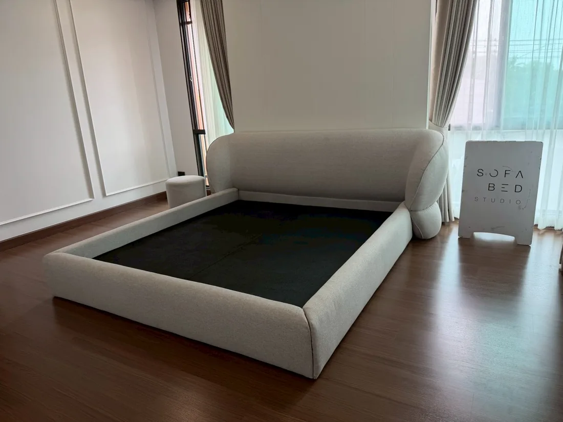 Wingback Bed completed by Sofa Bed Studio, image 6