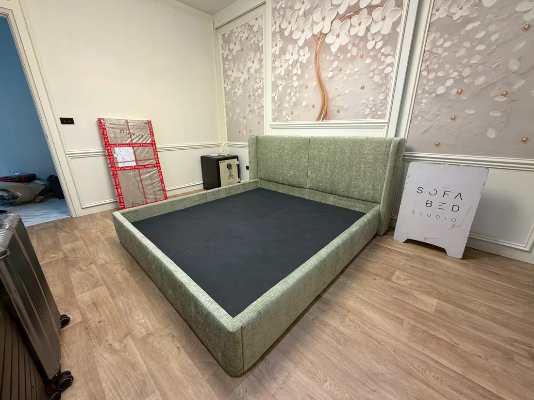 Wingback Bed completed by Sofa Bed Studio, image 7
