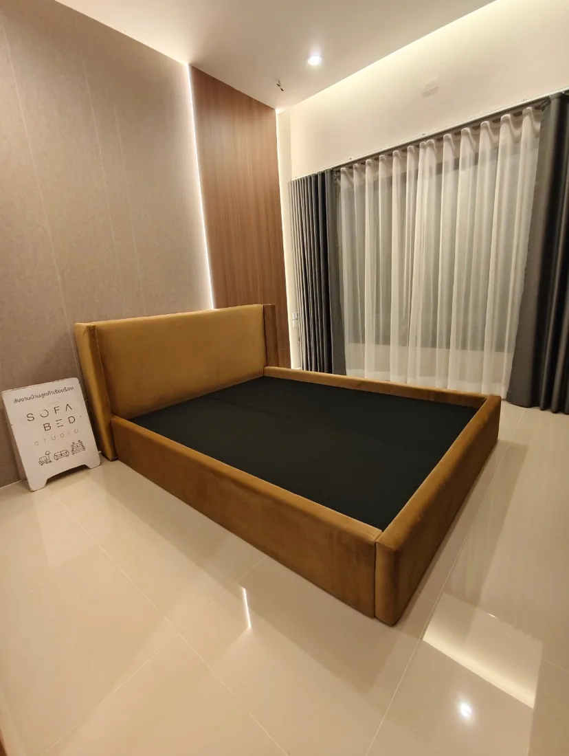 Wingback Bed completed by Sofa Bed Studio, image 8
