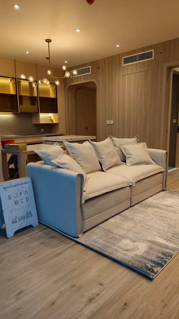 โซฟา 2 ที่นั่ง ผลงานจริง Sofa Bed Studio ภาพที่ 1