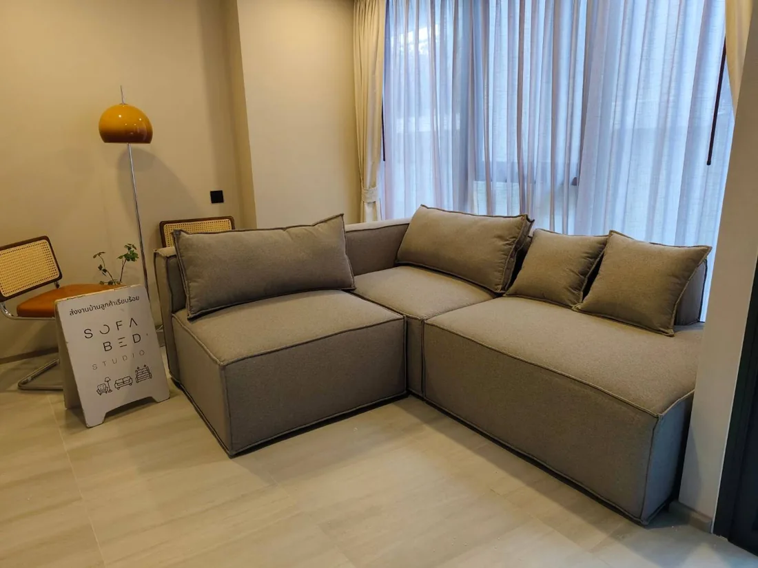 โซฟา 2 ที่นั่ง ผลงานจริง Sofa Bed Studio ภาพที่ 53
