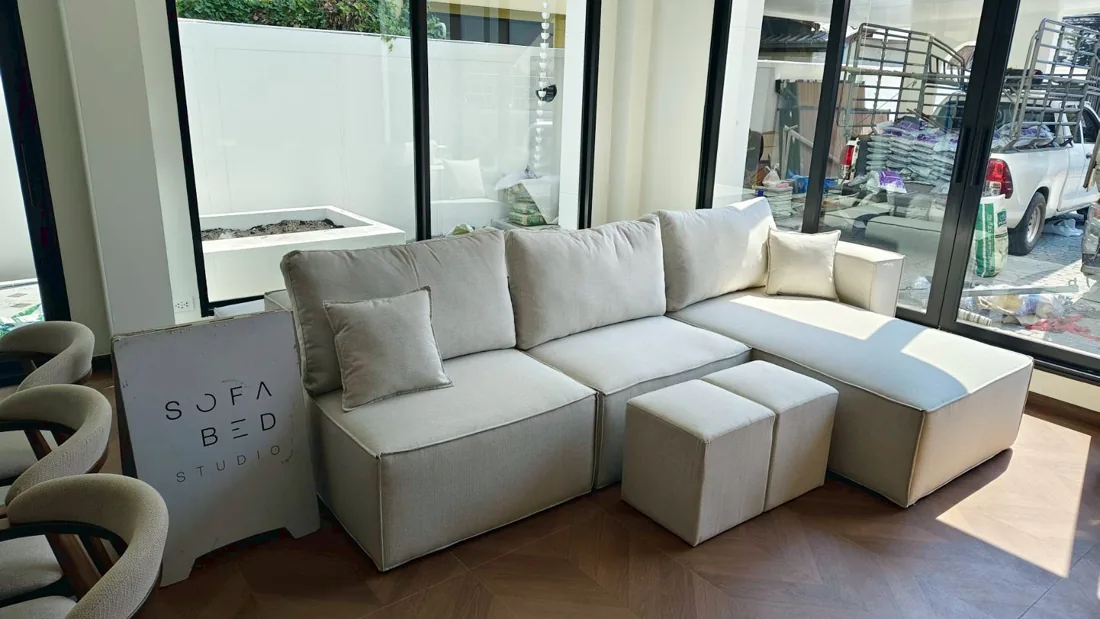 โซฟา 2 ด้าน ผลงานจริง Sofa Bed Studio ภาพที่ 13