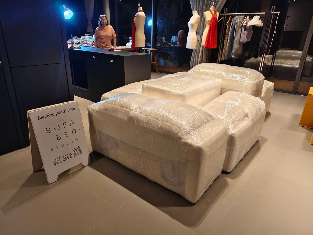 โซฟา 2 ด้าน ผลงานจริง Sofa Bed Studio ภาพที่ 16