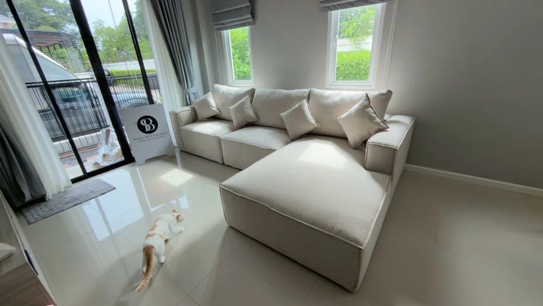 โซฟา 3 ที่นั่ง ผลงานจริง Sofa Bed Studio ภาพที่ 24