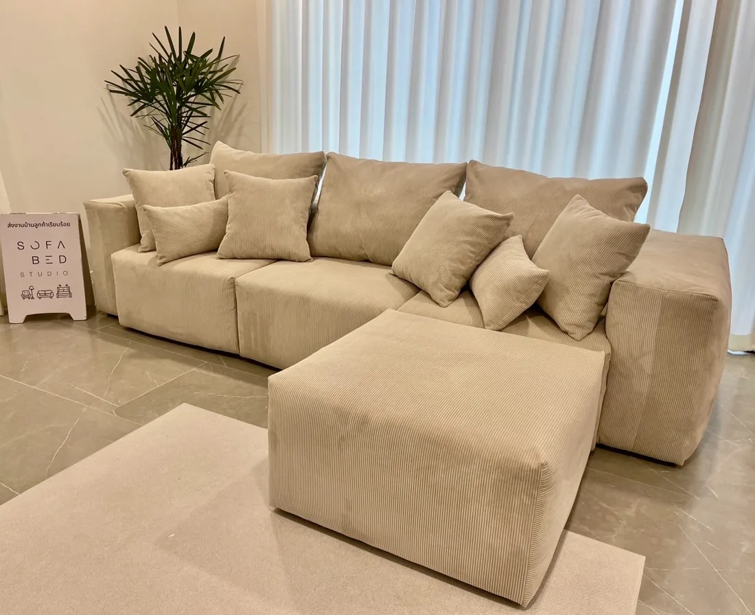 โซฟา 3 ที่นั่ง ผลงานจริง Sofa Bed Studio ภาพที่ 3