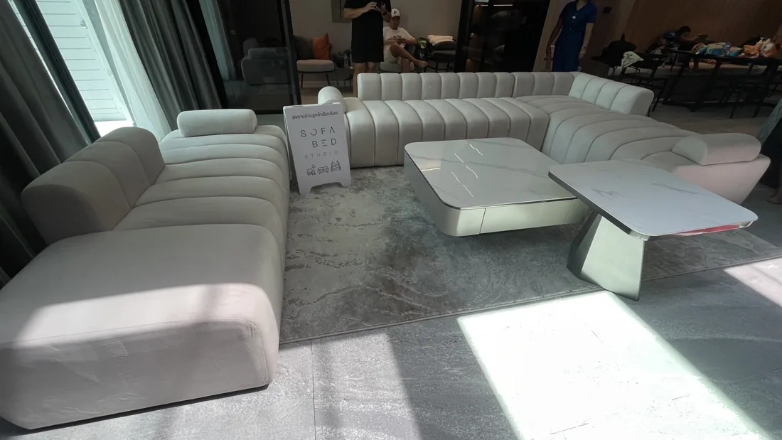โซฟาลอนขนมปัง ผลงานจริง Sofa Bed Studio ภาพที่ 1